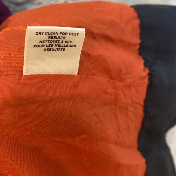 Anthropologie Moulinette Soeurs Orange Yellow 100% Silk Dress Size 2 - Picture 13 of 13